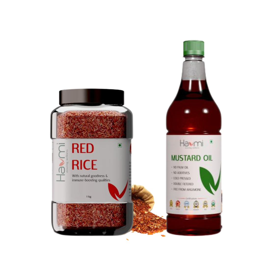 Red Rice + Mustard Oil Combo